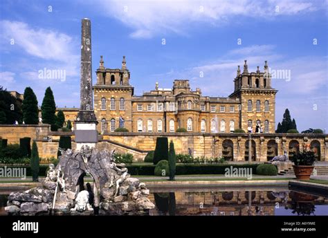 United Kingdom Blenheim Palace Winston Churchill Stock Photo - Alamy