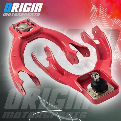 Find Red Civic Eg Integra Dc Adjustable Front Upper Camber Control Arm