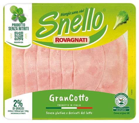 Prosciutto Cotto GranCotto Linea Snello Shop Rovagnati