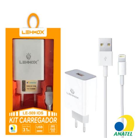 Lehmox Le Carregador A Usb Cabo Lightning