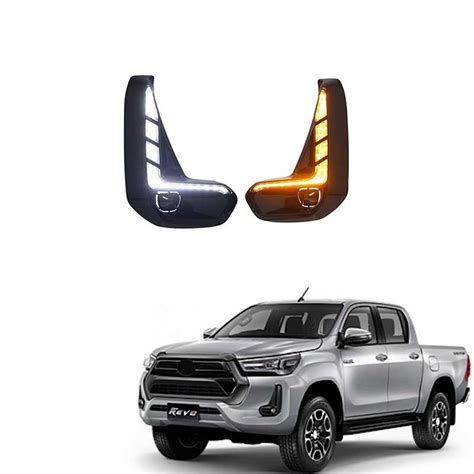 High Brightness Led Daytime Running Light Fog Lamp For Toyota