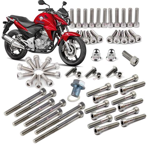 Kit Parafusos Allen Inoxidável Motor Completo Cb300r B3i Clown Moto