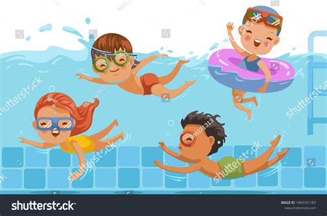 Kids Swimming Pool: Over 14,404 Royalty-Free Licensable Stock Vectors ...