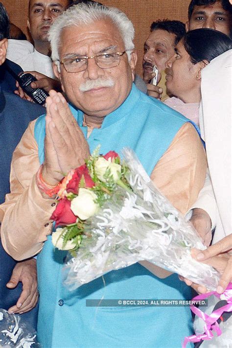 Khattar Takes Oath As Haryana Cm Photogallery Etimes