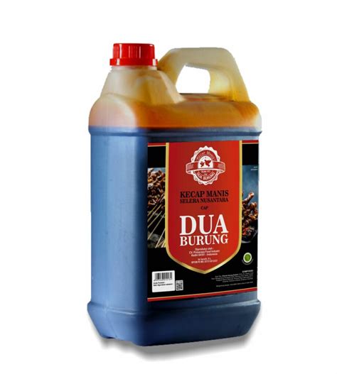 DUA BURUNG Sweet Soy Sauce Jerigen 5 L Kecap Sawi