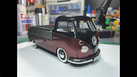 1 24 Hasegawa 1967 VW Kombi Type 2 Pick Up Truck YouTube