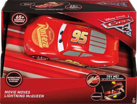 Mattel Disney Pixar Cars 3 Lightning Mcqueen Vehicle Red 1 Ct Fred Meyer