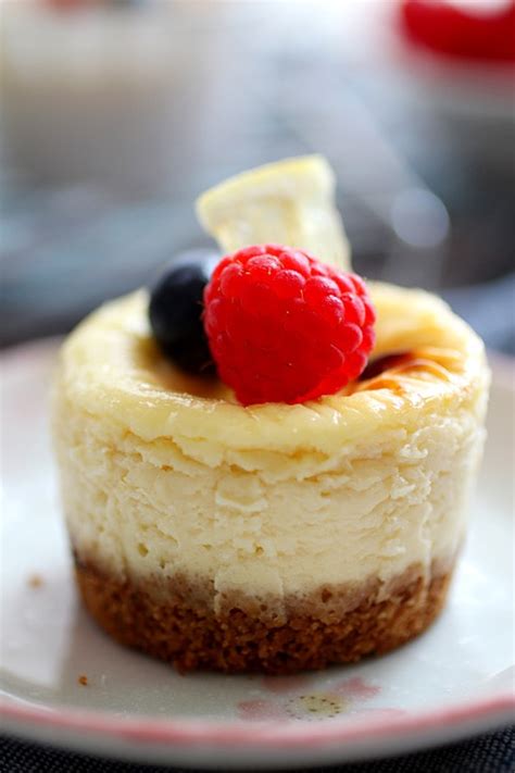 Mini Lemon Cheesecake Easy Delicious Recipes