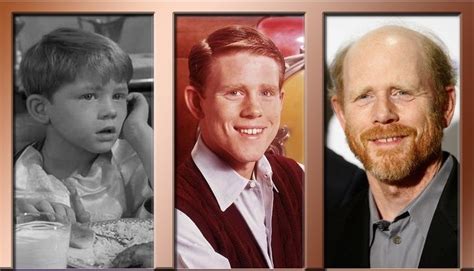 Ron Howard Starred As Opie In The Andy Griffith Show Now He Is A