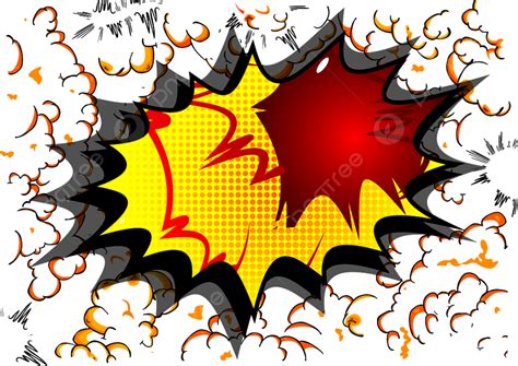 Comic Book Bubbles Vector Png Images Vector Illustrated Retro Comic