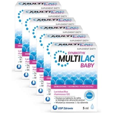 Multilac Baby Synbiotyk Krople 5 Ml Probiotyk Cena Opinie Apteka