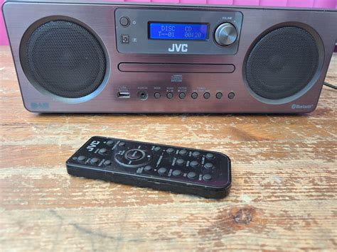 Jvc Rd D70 Bluetooth Dab Cd All In One Hi Fi System Black Ebay