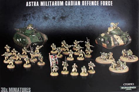 Astra Militarum Cadian Defence Force | at Mighty Ape Australia