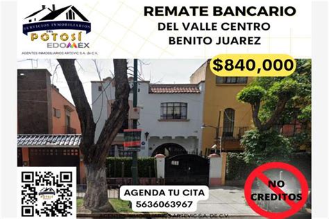 Casa En Amores Del Valle Centro Df Cdmx E Propiedades