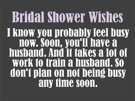 Of The Best Ideas For Funny Bridal Shower Quotes For Cards Home