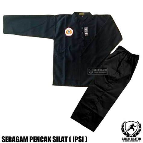 Jual Baju Seragam Pencak Silat Ipsi Standar Lengkap Baju Logo Ipsi