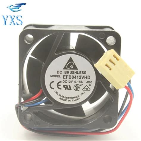 New Original EFB0412VHD EFB0412VHD R00 4cm 4020 40*40*20mm DC 12V 0.18A ...
