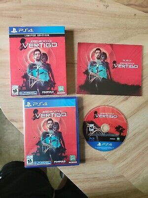 Alfred Hitchcock Vertigo Limited Edition Sony PlayStation 4 Complete