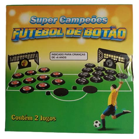 Jogo Futebol de Botão 2 Times PlasHome Energia Esportes Loja De