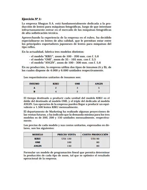 Pdf Ejercicios Investigacion De Operaciones Dokumen Tips