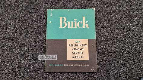 1 Buick Repair Manual