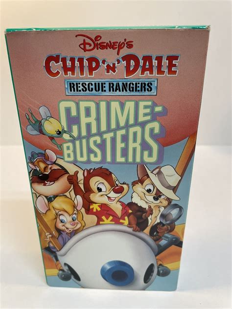 Chip N Dale Rescue Rangers Crime Busters Disney VHS Tapes EBay