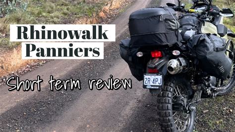 Rhinowalk Panniers Short Term Review Youtube