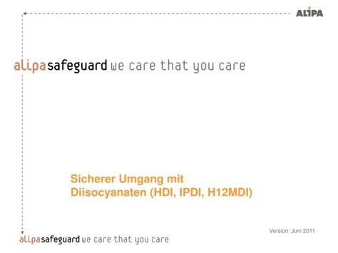 Ppt Sicherer Umgang Mit Diisocyanaten Hdi Ipdi H Mdi Powerpoint