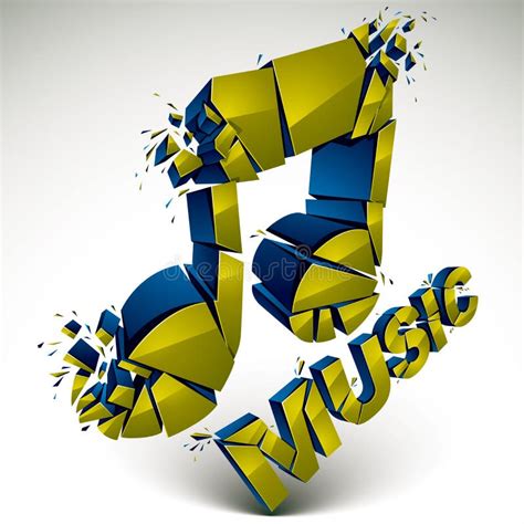 Broken Music Notes Stock Illustrations 139 Broken Music Notes Stock