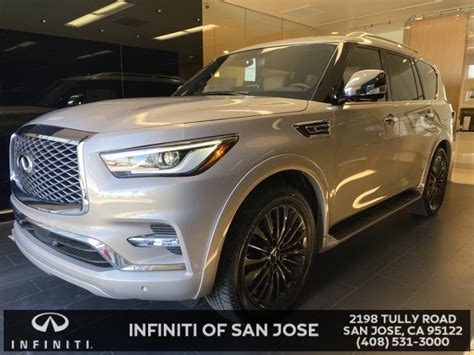 New 2023 INFINITI QX80 SENSORY 4WD SUV In San Jose P9302282 INFINITI