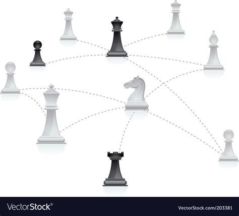 Chess pieces Royalty Free Vector Image - VectorStock