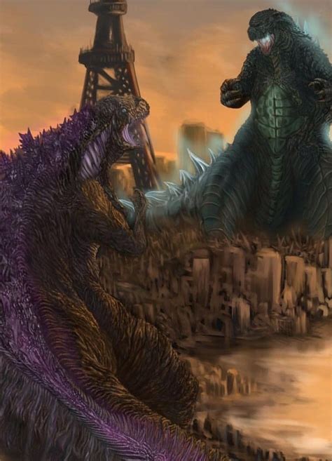 Shin Godzilla Vs Legendary Godzilla Wallpaper