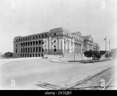 The Legislative Building, the seat of the Philippine Islands government. Manila, Philippine ...