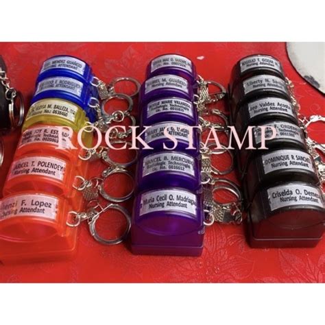 Digi Personalized Self Inking Stamp Free Name Lay Out Cod On Sale