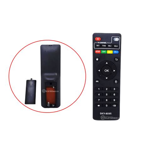 Controle Remoto Tv Box Smart K Universal Para Mxq Pro K Tx Tx