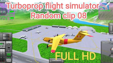 Turboprop Flight Simulator ️random Clip 08 👨‍ ️ Landing Collision😭