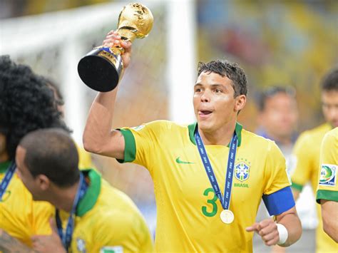 Thiago Silva (Paris St-Germain).. – Brazil 2014 World Cup Squad