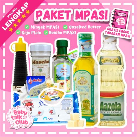 Jual Paket Mpasi Jumbo Dan Mini Keju Belcube Canola Evoo Ub Elle