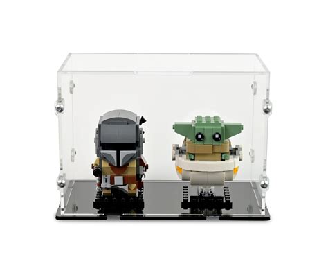 Acryl Vitrinen für Deine Lego Modelle BrickHeadz 2 Acryl Vitrine Lego