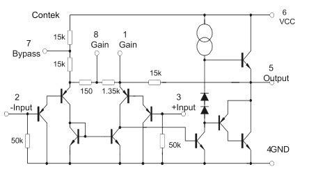 Audio Amplifier Ic Lm Datasheet Pinout Circuits Application And