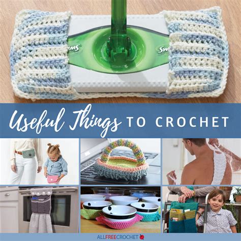 50+ Useful Things to Crochet | AllFreeCrochet.com