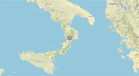 Terremoto 2 Km W Caraffa Di Catanzaro CZ Magnitudo ML 2 2 Meteo