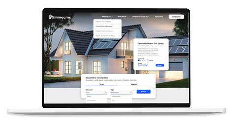 Página Web Inmobiliaria InmoCMS
