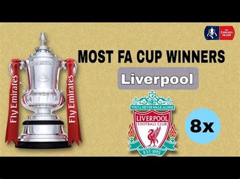 All Clubs EPL With Most FA Cup Title Winners Current Winners