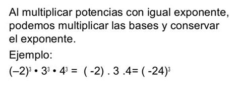 Material De Apoyo 7° Básico Multiplicación De Potencias