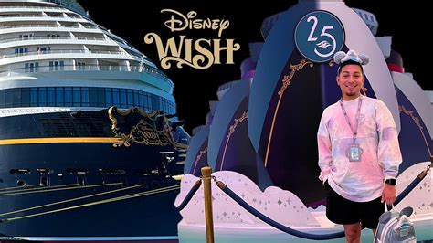 Day 1 INAUGURAL Disney Cruise Lines 25th Anniversary YouTube