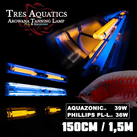 Jual Lampu Tanning Arwana Cm Pll Dan Aquazonic Shopee Indonesia