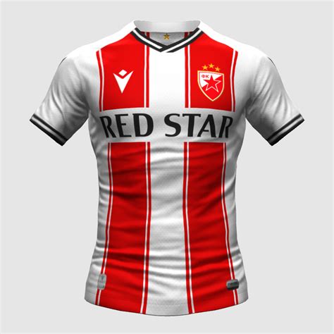 Red Star Belgrade 2022 23 Home Concept Kit FIFA 23 Kit Creator Showcase