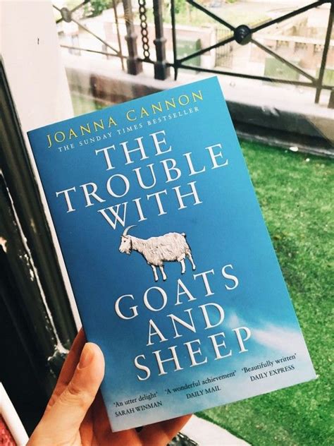 The Trouble With Goats And Sheep A Novel By Joanna Cannon Book Books