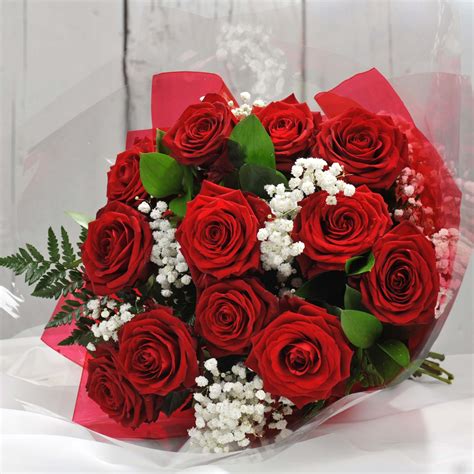 12 Luxury Red Roses Homeland Florists